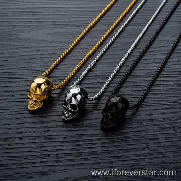 stainless steel skull pendant necklace pendants